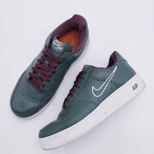 Nike Air Force 1 Low Retro 'Hong Kong' Deep Forest Green Low Top Men's Size 10.5